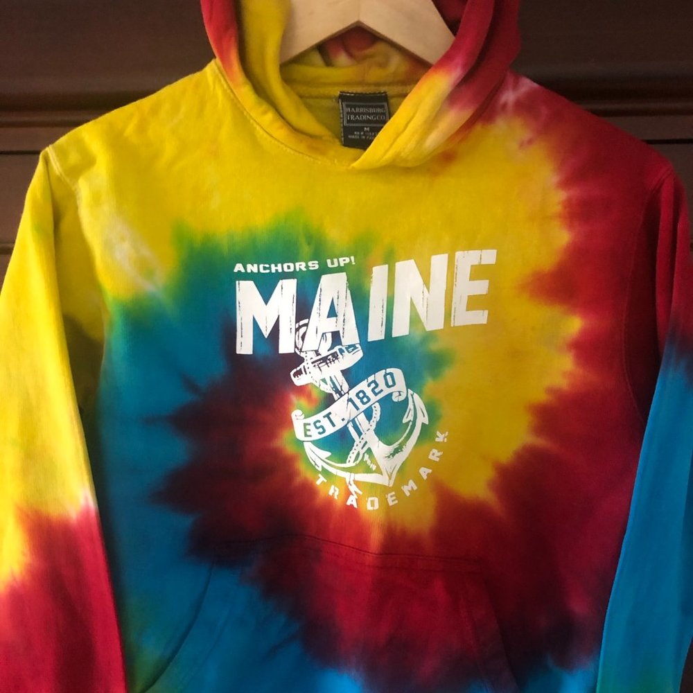 Boys Tie-Dye Hoodie Size Medium